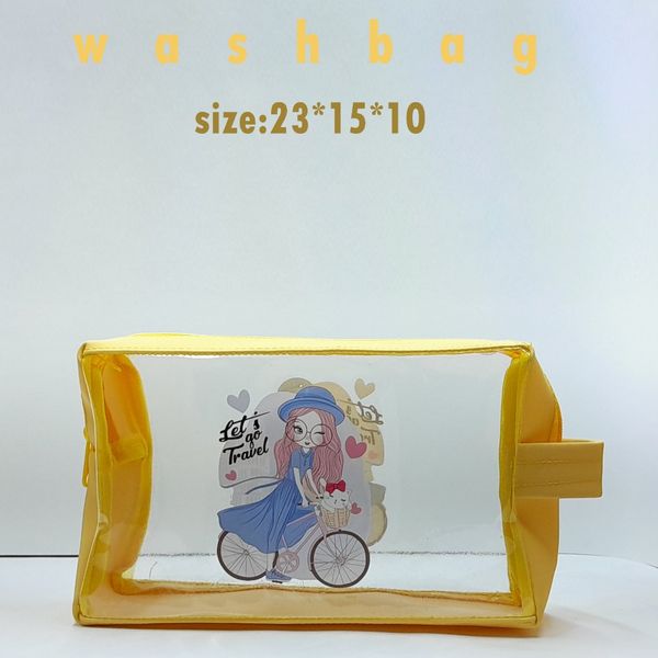 کیف مدل واش بگ طرح دوچرخه| بسته 24 عددی | رنگ جور (فقط عمده)