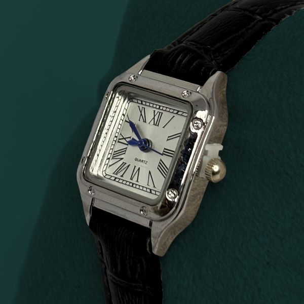 ست ساعت کارتیر کد (w2568b) مشکی صفحه سفید