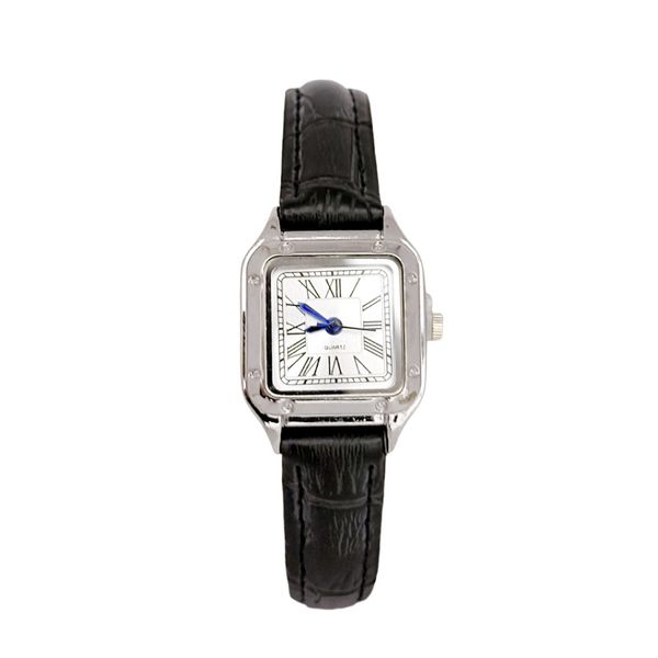 ست ساعت کارتیر کد (w2568b) مشکی صفحه سفید