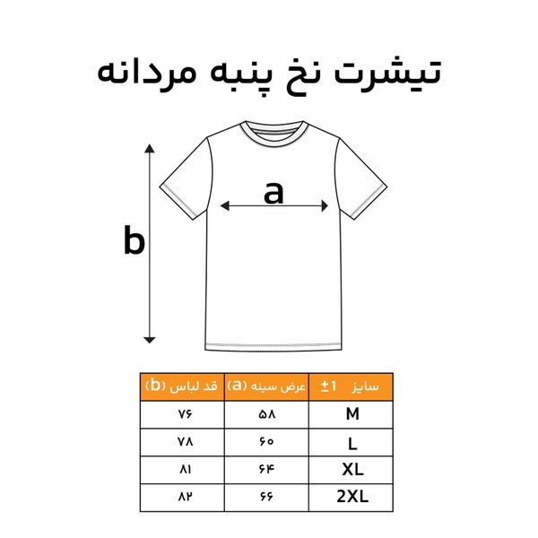 تیشرت مردانه بنبه ای