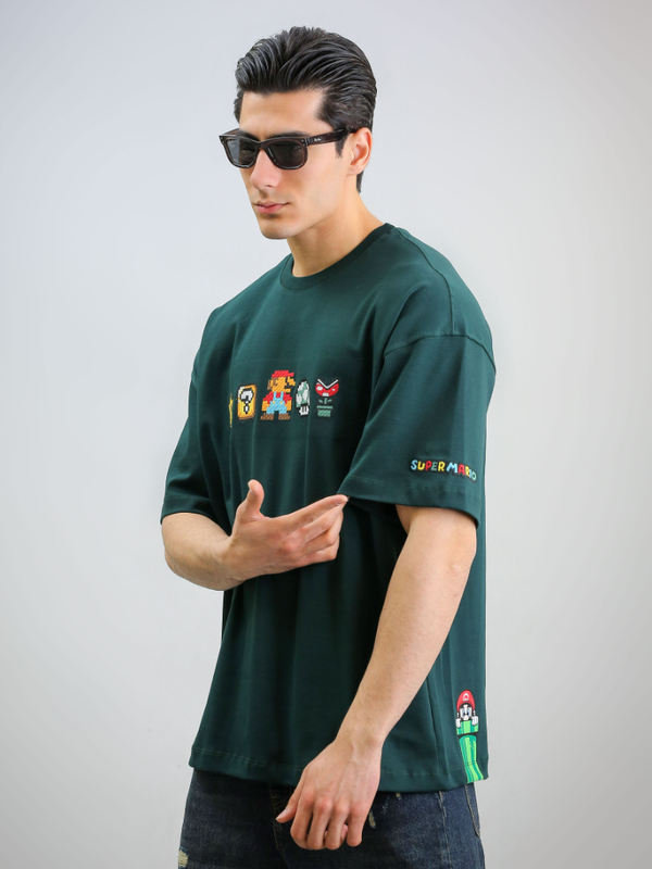 تیشرت ایتیز گلدوزی ماریو
