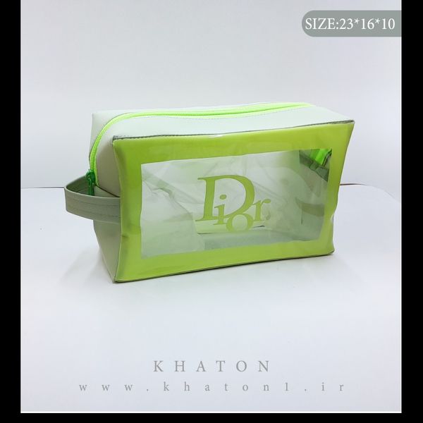 کیف آرایشی مدل washbag طرح DIOR (بسته 120 عددی)