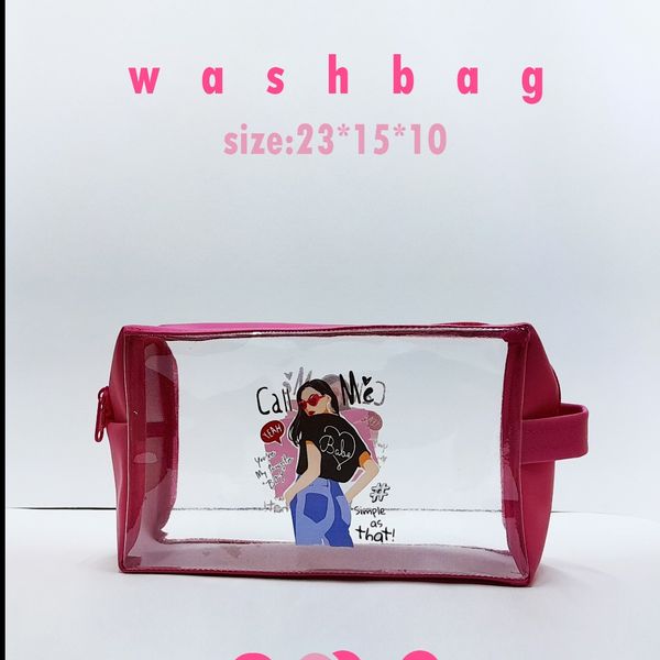 کیف واش بگ طرح کال می بسته 120 عددی (رنگ بندی جور)