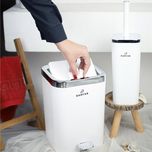 سطل پدالی دو جداره و فرچه لیدوما طرح کروم
