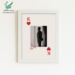 تابلو طرح شاه و بی بی (Queen & King) قابل شخصی سازی