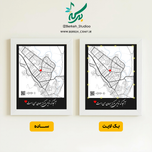 تابلو موزیکال مدل لوکیشنِ یار قابل شخصی سازی