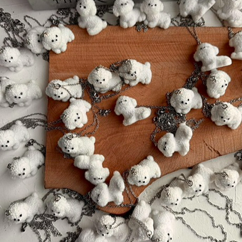 گردنبند سگ پشمی