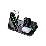 شارژر وایرلس گرین مدل GN6IN1MFWCBK ظرفیت 5 وات 6 کاره