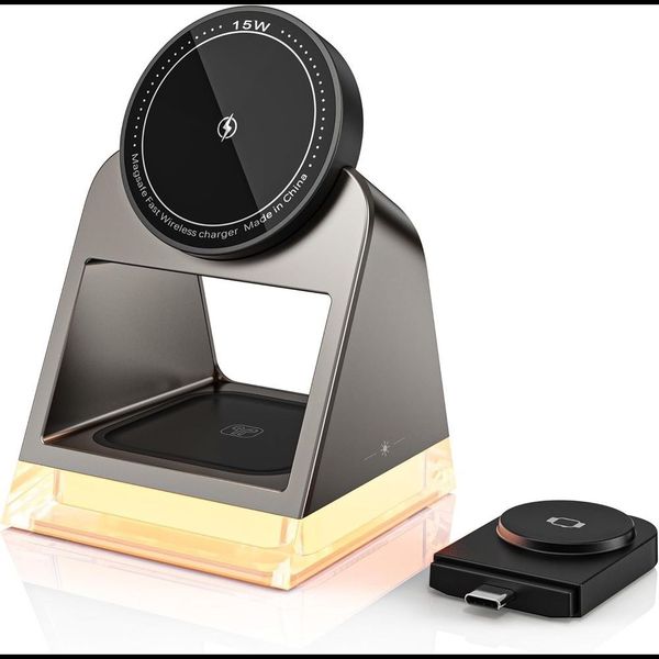شارژر 3 کاره رومیزی لاکچری VyVyLabs sparkle