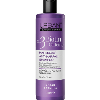 شامپو بیوتین و کافئین اربن کر 350ml