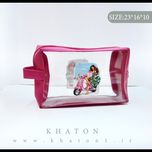 کیف مدل واش بگ طرح ایفل بسته 120عددی (رنگ جور)