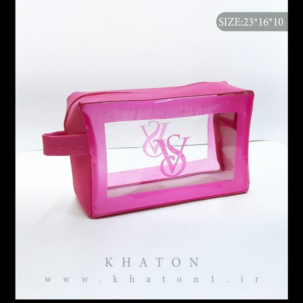 کیف آرایشی مدل washbag طرح ویکتوریا (بسته 120 عددی)