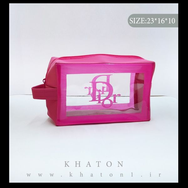 کیف آرایشی مدل washbag طرح ویکتوریا  (بسته 24 عددی)