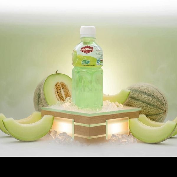 نوشیدنی پت تیکه نارگیل طعم طالبی