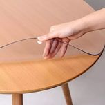 طلق رومیزی شفاف ضخیم دو میل عرض 60 سانتی‌متر (محافظ کابینت ضدخش و ضدآب)