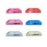 ظرف غذای دوقلوی سگ و گربه لیلین / Happy pet double pet food bowl for dogs & cats