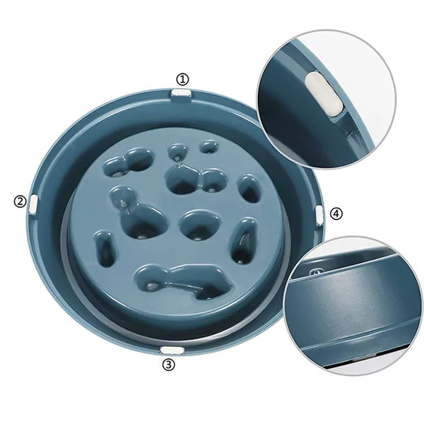 ظرف آرام خور سگ / Fun puzzle bowl