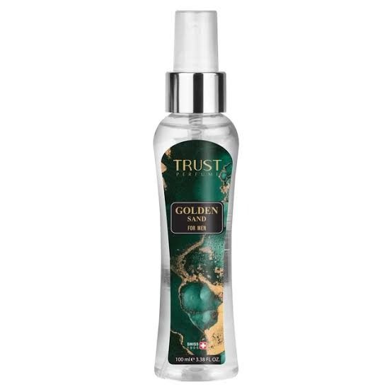 بادی میست مردانه تراست مدل Golden Sand با حجم 100 میل