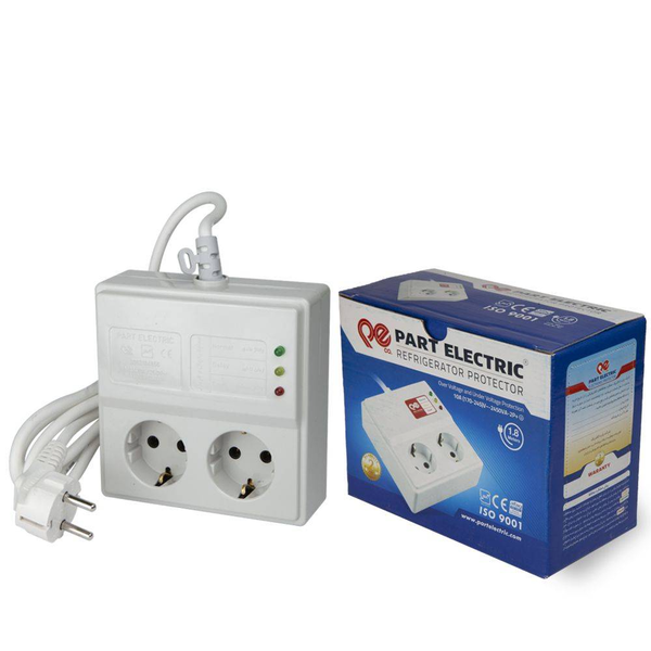 محافظ ولتاژ 2 پریز یخچالی پارت الکتریک