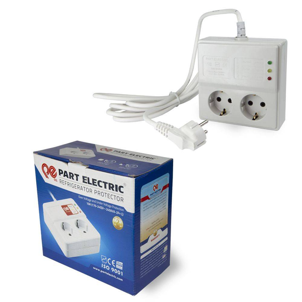 محافظ ولتاژ 2 پریز یخچالی پارت الکتریک