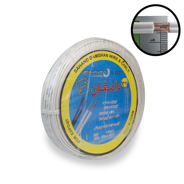 سیم برق نایلون 2 در 1 سهند دامغان