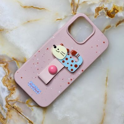 قاب ژله ای آیفون iPhone 16 Pro Max هولدردار فانتزی