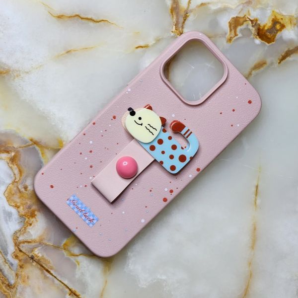 قاب ژله ای آیفون iPhone 16 Pro Max هولدردار فانتزی