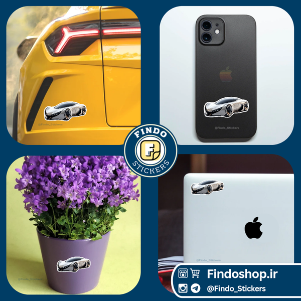 استیکر ماشین اسپورت🚘