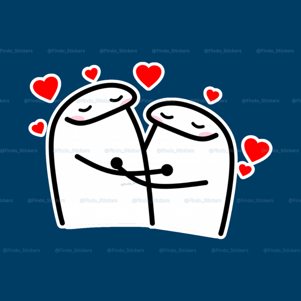استیکر آدمک(عشقولانه)💕