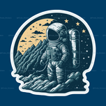 استیکر فضانورد#2👨‍🚀🌌