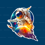 استیکر فضانورد#3👨‍🚀🌌🌠