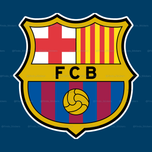 استیکر لوگوی بارسلونا⚽️
