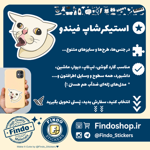 استیکر گربه ناراضی 13#😾🐾