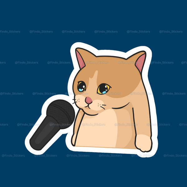 استیکر گربه خواننده15#🎤🐾