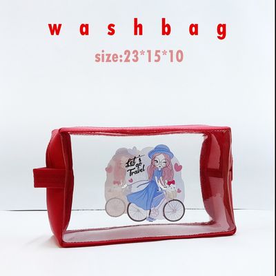 کیف مدل واش بگ طرح دوچرخه| بسته 24 عددی | رنگ جور (فقط عمده)