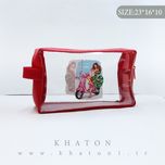 کیف مدل واش بگ طرح ایفل بسته 120عددی (رنگ جور)