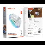 ماوس بی سیم شفاف پرودو مدل ETK01 ا Porodo Vertical 4800 DPI Wireless Mouse