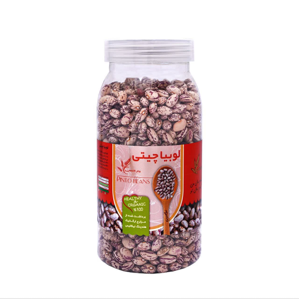 لوبیا چیتی ارگانیک چتر گندمی