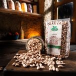 لوبیا کرم (کشاورزی) ارگانیک آبگینه 900 گرم