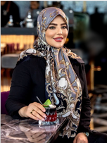 روسری ابریشم توییل کجراه قواره 140 مدل تاج