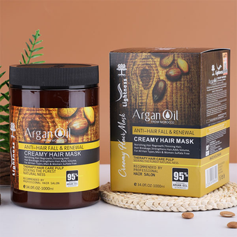 ماسک مو آرگان بدون سولفات لایتنس Lightness Shampoo