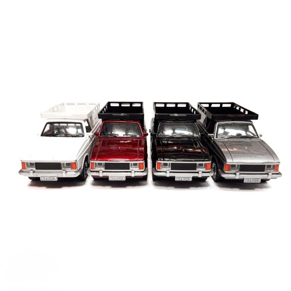 ماکت ماشین مدل وانت پیکان باربند دار ( مجموعه 12 عددی ) رنگبندی کامل