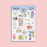 استیکر " کتابخون "