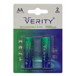باطری شارژری قلمی verity 2500 دوتایی
