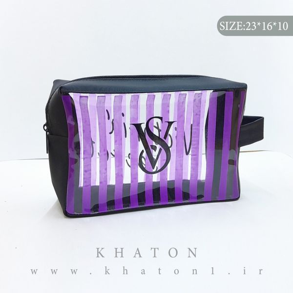 کیف آرایشی مدل washbag طرح ویکتوریا سکرت (بسته 120 عددی)