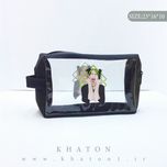 کیف مدل واش بگ طرح بیلی آیلیش بسته 120 عددی  (رنگ جور)