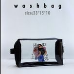 کیف واش بگ طرح کال می بسته 120 عددی (رنگ بندی جور)