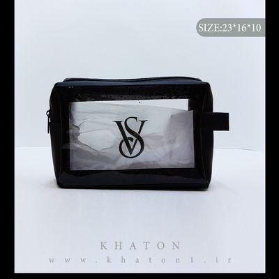 کیف آرایشی مدل washbag طرح ویکتوریا (بسته 120 عددی)