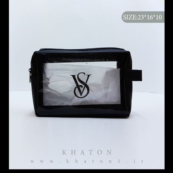 کیف آرایشی مدل washbag طرح ویکتوریا (بسته 120 عددی)