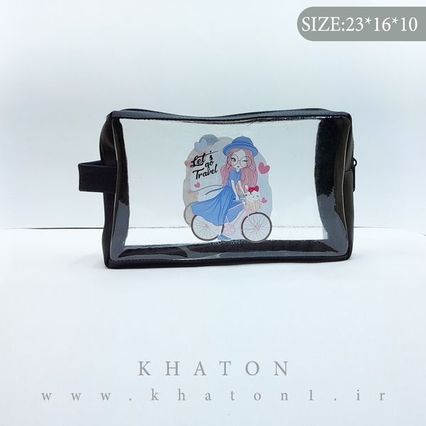 کیف مدل واش بگ طرح دوچرخه بسته 120 عددی (رنگ جور)